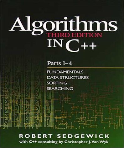 Algorithms in C++ Fundamentals, Data Structure, Sorting, Searching 3rd 1999 (Revised) 9780201350883 Front Cover
