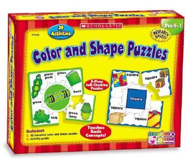 Color and Shape Puzzles   2006 9780439823883 Front Cover