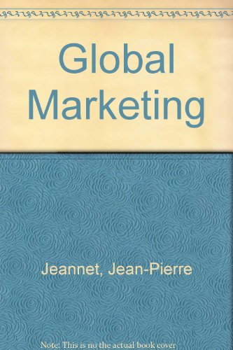 Global Marketing 5th 2001 9780618071883 Front Cover