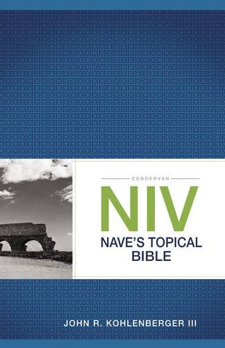 Zondervan NIV Nave's Topical Bible   2017 9780310534884 Front Cover