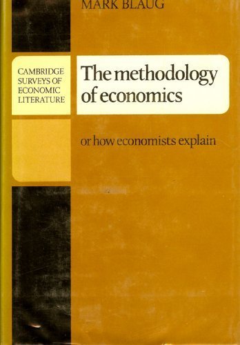 Methodology of Economics   1980 9780521222884 Front Cover