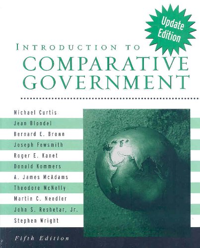 Introduction to Comparative Government  5th 2006 (Revised) 9780618917884 Front Cover