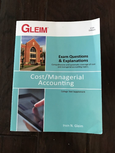 Cost/Managerial Accounting: Exam Questions & Explanations 1st 9781581944884 Front Cover