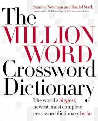 Million Word Crossword Dictionary N/A 9780060588885 Front Cover