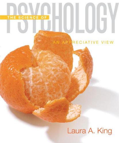Science of Psychology An Appreciative View  2008 9780073531885 Front Cover