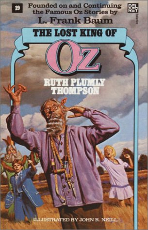 Lost King of Oz (Wonderful Oz Books, No 19)  N/A 9780345315885 Front Cover