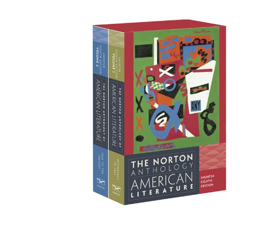 Norton Anthology of American Literature  8th 2012 9780393918885 Front Cover