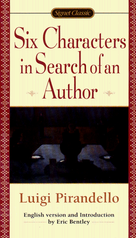 Six Characters in Search of an Author  N/A 9780451526885 Front Cover