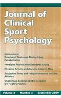 Journal of Clinical Sport Psychology: Issue 3, 2009  2011 9780736069885 Front Cover