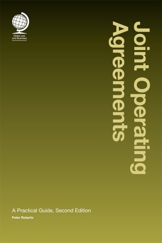 Joint Operating Agreements A Practical Guide 2nd 2012 (Revised) 9781905783885 Front Cover