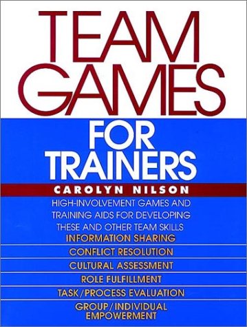 Team Games for Trainers   1993 9780070465886 Front Cover