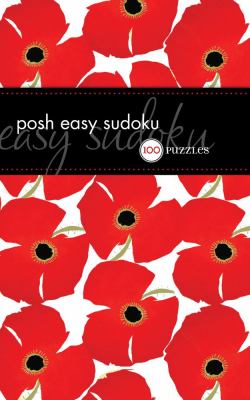 Posh Easy Sudoku 100 Puzzles  2010 9780740779886 Front Cover