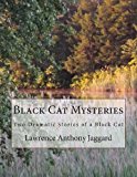Black Cat Mysteries Two Dramatic Stories of One Black Cat Large Type  9781491058886 Front Cover