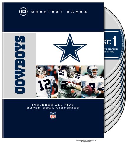 NFL: Dallas Cowboys 10 Greatest Games System.Collections.Generic.List`1[System.String] artwork
