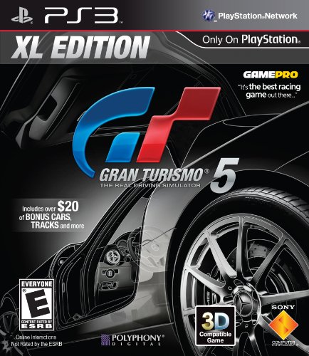 PS3 Gran Turismo 5 XL Edition PlayStation 3 artwork