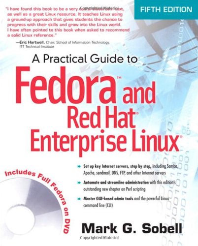 Fedora and Red Hat Enterprise Linux  5th 2010 9780137060887 Front Cover