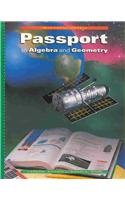 Passport to Algebra and Geometry Student Manual, Study Guide, etc.  9780395879887 Front Cover