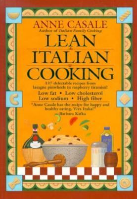 Lean Italian Cooking   1994 9780449907887 Front Cover