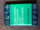 Organization Theory and Local Government   1980 9780043520888 Front Cover