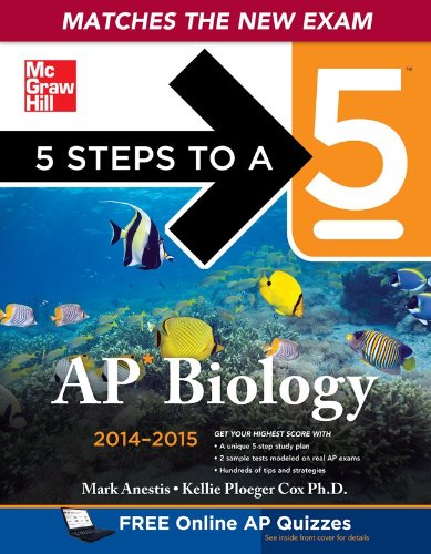 5 Steps to a 5 AP Biology, 2014-2015 Edition  6th 2013 9780071802888 Front Cover