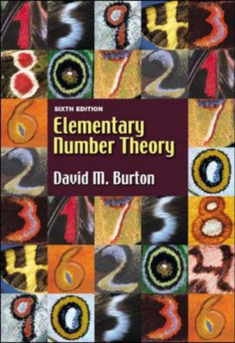 Elementary Number Theory  6th 2007 (Revised) 9780073051888 Front Cover