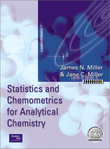 Statistics and Chemometrics for Analytical Chemistry  4th 2000 9780130228888 Front Cover