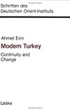 Modern Turkey: Continuity and Change  1984 9783810004888 Front Cover