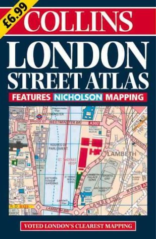 London Street Atlas   2000 (Revised) 9780004489889 Front Cover