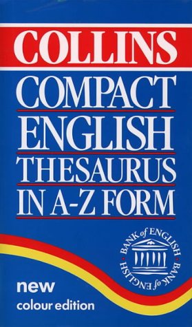 Collins Compact English Thesaurus   1997 (Revised) 9780004702889 Front Cover