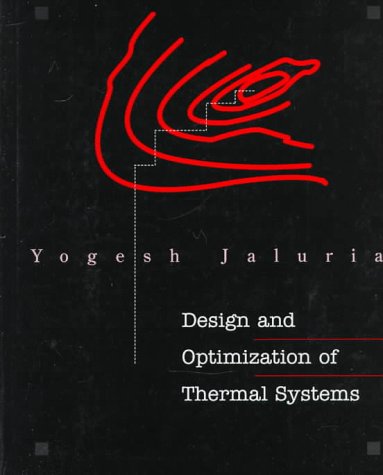 Design and Optimization of Thermal Systems   1998 9780070323889 Front Cover