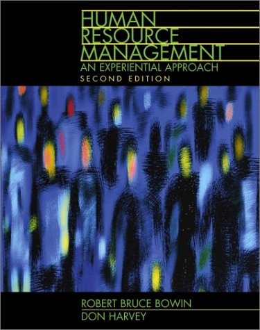 Human Resource Management An Experiential Approach 2nd 2001 9780130177889 Front Cover