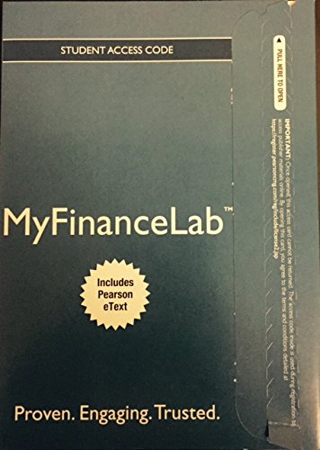 Myfinancelab With Pearson Etext Access Card for Fundamentals of Corporate Finance:   2014 9780133543889 Front Cover