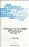 Techniques and Concepts of High-Energy Physics   1987 9780306426889 Front Cover