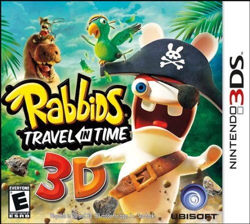 Rabbids Travel in Time - Nintendo 3DS Nintendo 3DS artwork