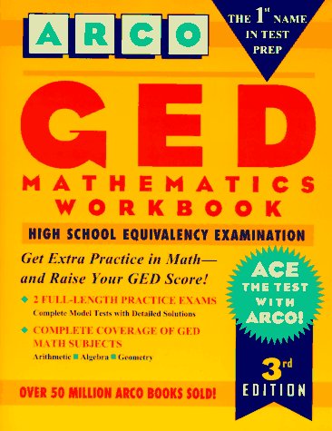 GED Mathematics Workbook  3rd 9780028605890 Front Cover