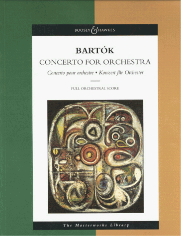 Bela Bartok - Concerto for Orchestra The Masterworks Library N/A 9780851621890 Front Cover
