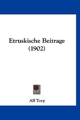 Etruskische Beitrage  N/A 9781120278890 Front Cover