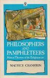 Philosophers and Pamphleteers Political Theorists of the Enlightenment  1986 9780192891891 Front Cover
