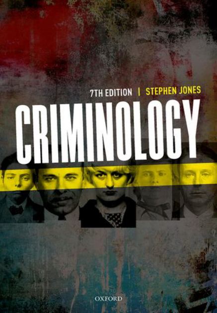 Criminology  7th 9780198860891 Front Cover