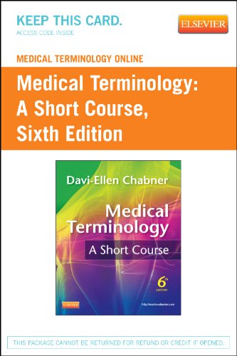 Medical Terminology A Short Course 6th 2012 9781455706891 Front Cover