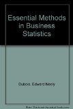 Essential Methods in Business Statistics N/A 9780070178892 Front Cover