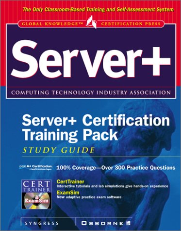 Server Certification Training Pack  N/A 9780072190892 Front Cover