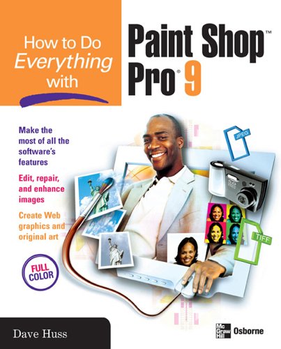 Corel Paint Shop Pro 9 The Official Guide  2005 9780072260892 Front Cover