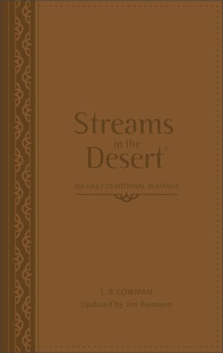 Streams in the Desert 366 Daily Devotional Readings N/A 9780310285892 Front Cover