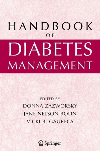 Handbook of Diabetes Management   2005 9780387234892 Front Cover