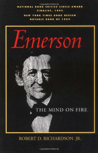 Emerson The Mind on Fire  1995 9780520206892 Front Cover
