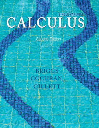Single Variable Calculus  2nd 2015 9780321954893 Front Cover