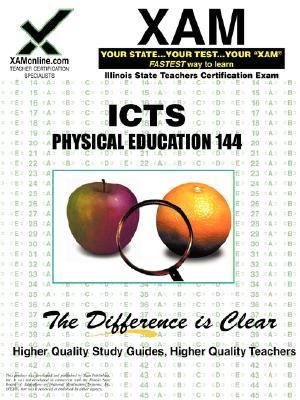 ILTS Physical Education 144 Teacher Certification Test Prep Study Guide  N/A 9781581979893 Front Cover