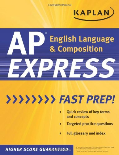 Kaplan AP English Language and Composition Express  N/A 9781607147893 Front Cover