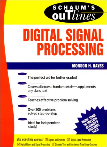 Schaum's Outline of Digital Signal Processing   1999 9780070273894 Front Cover